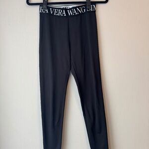 EUC Women’s Simply Vera Wang Black Full Length Leggings size XS